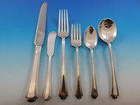 Georgian Colonial Wallace Sterling Silver Flatware Set 12 Service 72 Pc Dinner