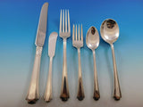 Georgian Colonial Wallace Sterling Silver Flatware Set 12 Service 72 Pc Dinner