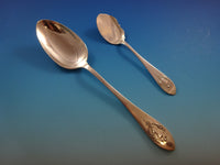 Mount Vernon by Lunt Sterling Silver Flatware Set For 12 Service 91 pcs Vintage