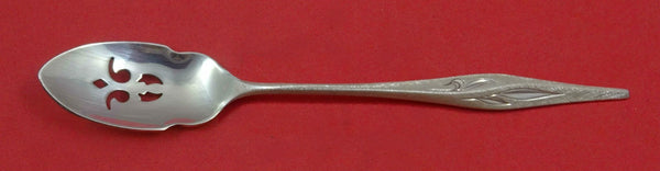 Dawn Mist by Wallace Sterling Silver Olive Spoon Pierced 5 3/4" Custom Made