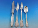 Rubans by Christofle Silverplate Flatware Service Set 50 pcs France Bow & Ribbon