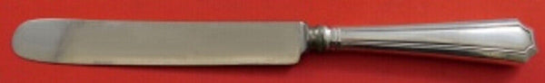 Fairfax by Durgin-Gorham Sterling Silver Dinner Knife Silverplate Blunt 9 5/8"