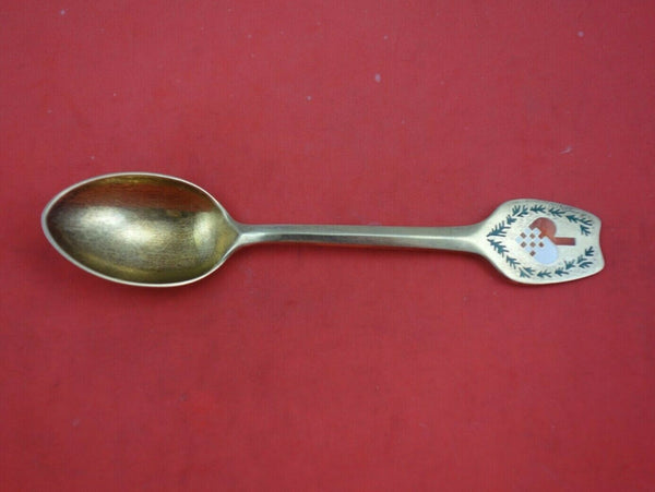 Christmas Spoon by A. Michelsen Danish Sterling Silver Teaspoon 1951 Vermeil