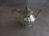 Arthur Stone Sterling Silver Tea Set Tilting Kettle On Cradle w/Tray 7pc #0176