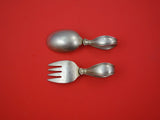 Unknown Pattern by Tiffany and Co Sterling Silver Baby Set 2-pc  3 3/4"