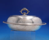 Empire by Unknown Italian Sterling Silver Vegetable Dish Covered w/Handle #7015