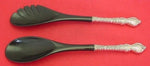 Du Barry by International Sterling Silver Salad Serving Set w/Plastic 2pc 12"