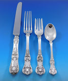 English King by Tiffany & Co Sterling Silver Flatware Set Service 69 pcs Dinner