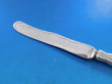 Lap Over Edge Acid Etched by Tiffany Sterling Dessert Knife HHAS Cicada 7 1/4"