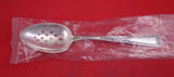 Louis XIV by Towle Sterling Serving Spoon Pierced w/ Diamonds Orig 8 1/4" New