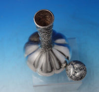 Chrysanthemum by Shiebler Sterling Silver Liquor Bottle #2336 10 1/2" (#6272)