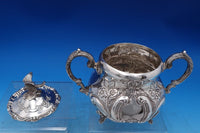 Robert and Belk English Estate Sterling Silver Tea Set 5pc Sheffield (#7372)