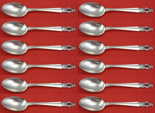 Sovereign Hispana by Gorham Sterling Silver Place Soup Spoon Set 12 pcs 6 3/4"