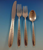 Celeste Gorham Sterling Silver Flatware Set 8 Service 57 pcs Mid Century Modern