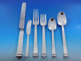 Hampton by Tiffany Sterling Silver Flatware Set for 8 Service 48 pcs Dinner