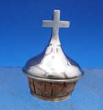 Colen Hewer Cheshire English Sterling Silver Pitcher Tiny Religious (#8181)