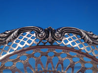Redlich Co Sterling Silver Basket/Candy Dish Swing Handle Pierced #5288B (#7786)