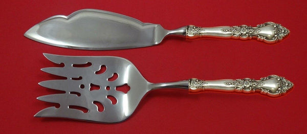 Belvedere by Lunt Sterling Silver Fish Serving Set 2 Piece Custom Made HHWS