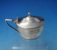 George III by John Emes English Sterling Silver Mustard Pot with Crest (#5439)