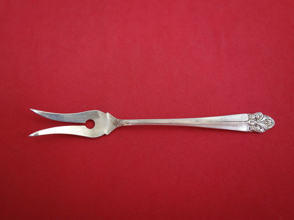Wolfenden Sterling Silver Lemon Fork 2-tine 4 7/8" Serving