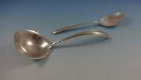 Silver Flutes by Towle Sterling Silver Flatware Set For 12 Service 79 Pieces