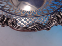 Redlich Co Sterling Silver Basket/Candy Dish Swing Handle Pierced #5288B (#7786)