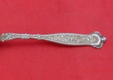 Dresden by Whiting Sterling Silver Ice Spoon Gold Washed Pierced 8 5/8" Serving