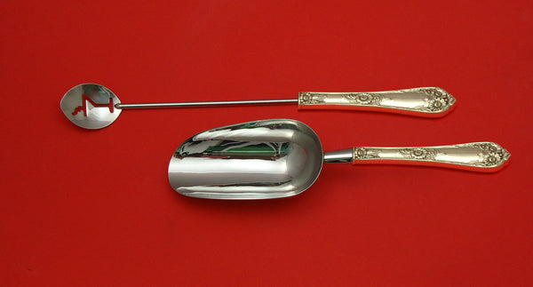 Wellesley by International Sterling Silver Bar Set 2pc HHWS  Custom Made