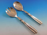 Lotus by Sorensen Danish Sterling silver Flatware Set 12 Service 103 pcs Dinner