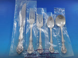 Chateau Rose by Alvin Sterling Silver Flatware Service 6 Set 30 pc New Dinner
