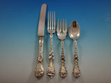 Les Cinq Fleurs by Reed and Barton Sterling Silver Flatware Set Service 60 pcs