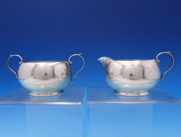 Old French by Gorham Sterling Silver Sugar and Creamer Set 2pc #A12652 (#7573)