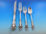Grande Renaissance Reed & Barton Sterling Silver Flatware Set Service 83p Dinner