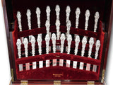 Lily by Whiting Sterling Silver Flatware Set 12 Service 228 pcs in Chest Dinner