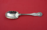 Olympian by Tiffany and Co Sterling Silver Berry Spoon leaf shaped bowl 8 3/4"