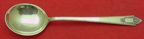 Granado by Lunt Sterling Silver Cream Soup Spoon 6 1/2" Antique