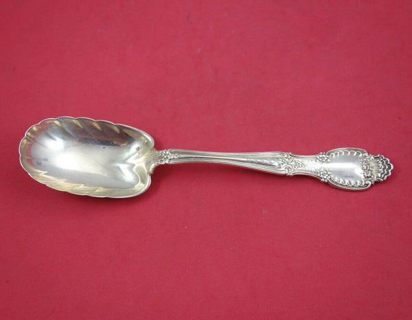 Richelieu by Tiffany & Co. Sterling Berry Spoon w/ leaf shaped edge  8 3/4"