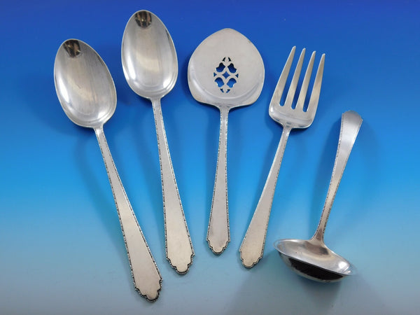 William and Mary by Lunt Sterling Silver Essential Serving Set Large 5-piece