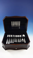 Else Marie by O Mogensen Danish Sterling Silver Flatware Set Hand Wrought 36 Pcs
