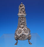 Repousse by AG Schultz and Co Sterling Silver Salt Pepper Shaker Set 2pc #7691