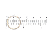 14k Yellow Gold Wedding Band Ring Jewelry with White Gold (#J5730)