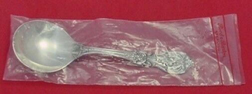 Francis I by Reed & Barton New Script Mark Sterling Cream Soup Spoon 6" New