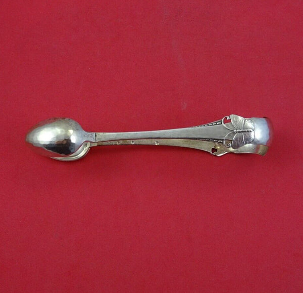 Butterfly by Frigast Danish Sterling Silver Ice Tong double spoon 4 3/4"