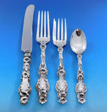 Lily by Gorham (Whiting) Sterling Silver Flatware Set 12 Service 60 pcs Dinner