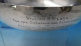 Arts & Crafts by Porter Sterling Silver Serving Bowl Hand Hammered (#6101)