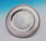 Gorham Sterling Silver Card Tray Zigzag Ribbon Border BC w/ Shell Design (#3539)