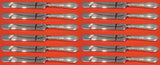Faneuil by Tiffany and Co Sterling Silver Regular Knife Blunt Set of 12pc 9 1/4"