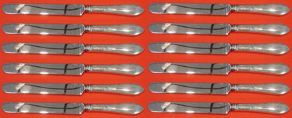 Faneuil by Tiffany and Co Sterling Silver Regular Knife Blunt Set of 12pc 9 1/4"