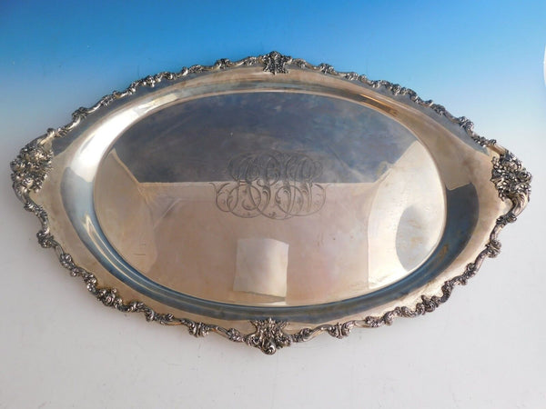 Theodore Starr Sterling Silver Tea Tray 145.75 ozt. Heavy! (#2219)