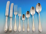 Evangeline by Alvin Sterling Silver Flatware Set for 12 Service 102 pcs Dinner